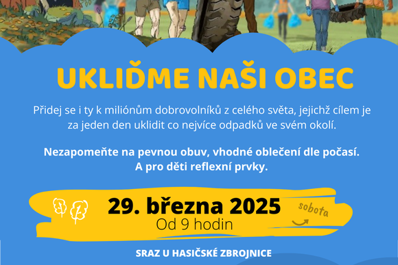 Ukliďme Česko plakát 